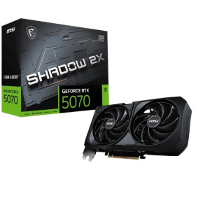 MSI GEFORCE RTX 5070 12G SHADOW 2X OC GDRR7 192Bit MSI GEFORCE RTX 5070 12G SHADOW 2X OC GDRR7 192Bit