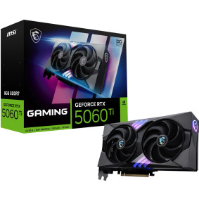 MSI GEFORCE RTX 5060 TI 8G 128BIT GAMING OC GDDR7 128B DX12 PCIE 5.0 X16 (3XDP 1XHDMI) MSI GEFORCE RTX 5060 TI 8G 128BIT GAMING OC GDDR7 128B DX12 PCIE 5.0 X16 (3XDP 1XHDMI)